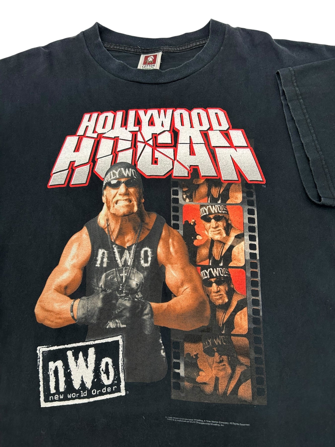 XL) 1998 NWO Hollywood Hogan Vintage WCW T-Shirt – Zeds