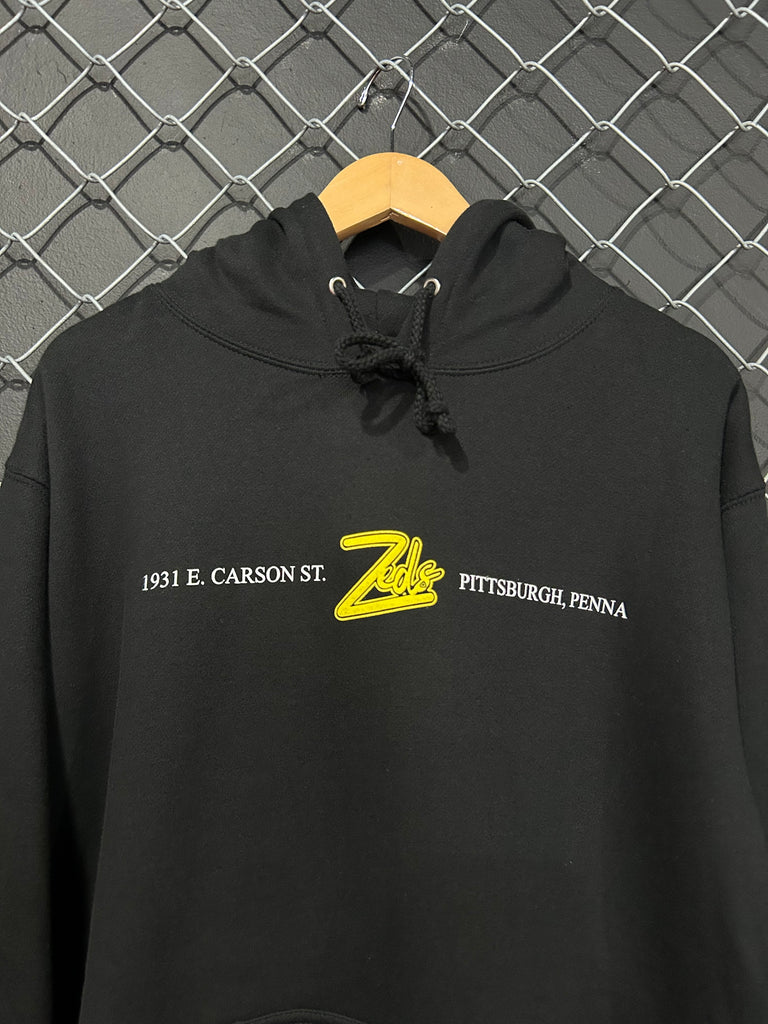 M) Zeds Location Black Hoodie