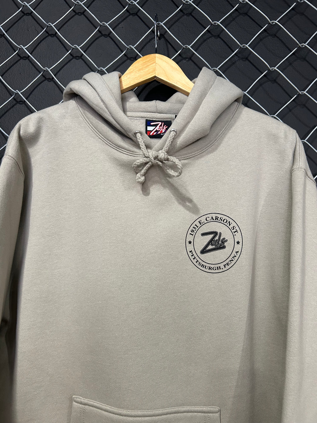 Zeds Storefront Hoodie (Cement)