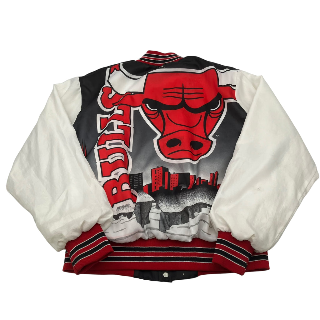 XL) Vintage 1990's Chalk Line Chicago Bulls Fanimation Jacket – Zeds