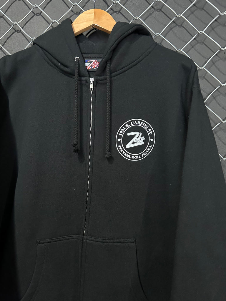 Zeds Storefront Full Zip Hoodie (Black)
